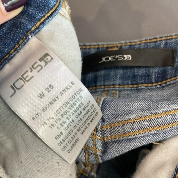 Joe's jeans Kiana Mid-Rise Skinny Ankle Jeans - Picture 12 of 13